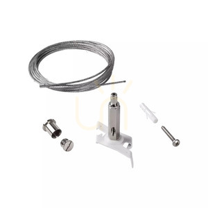 Kit suspendare Ideallux LINK Trimless alb aluminiu 3 m 242705 1 Kit suspendare Ideallux LINK Trimless alb aluminiu 3 m 242705 small 1