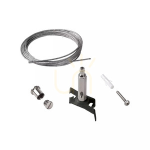 Kit suspendare Ideallux LINK Trimless alb aluminiu 3 m 242705 2 Kit suspendare Ideallux LINK Trimless alb aluminiu 3 m 242705 small 2
