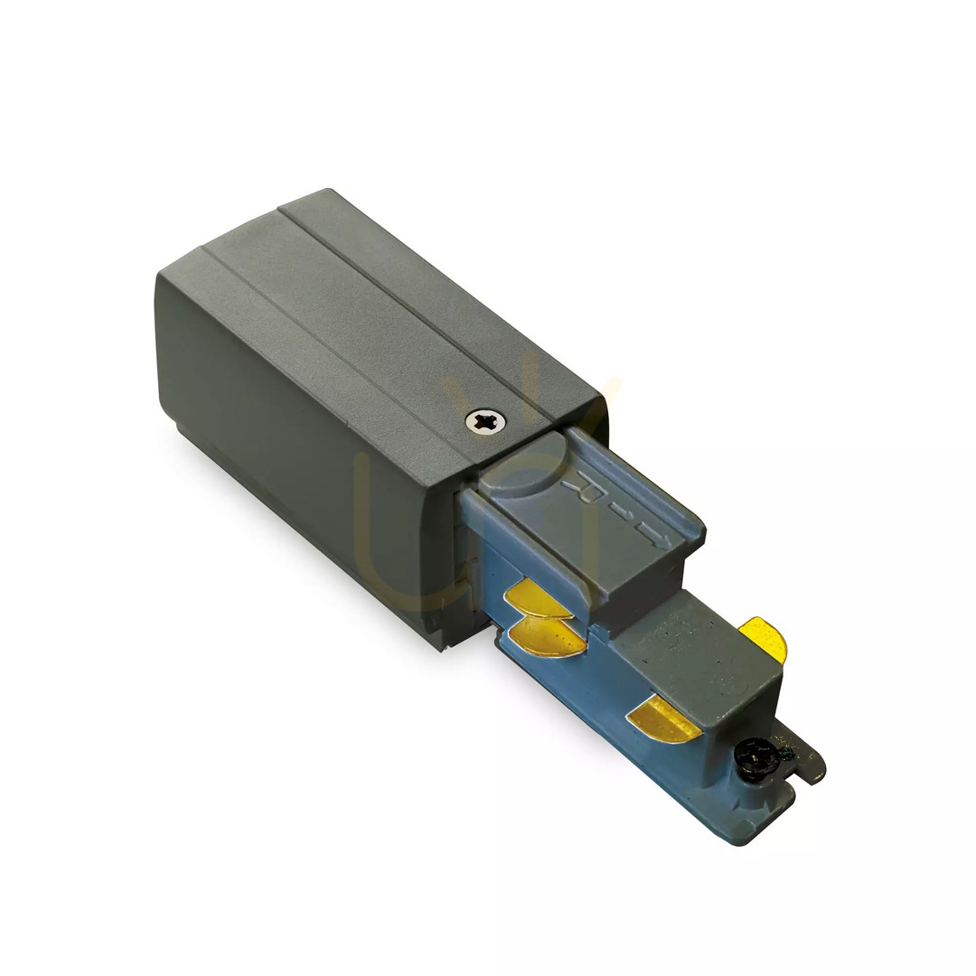 Vedere Conector capăt dreapta DALI 1-10V Ideallux LINK trimless negru 14 cm 246536 Conector capăt dreapta DALI 1-10V Ideallux LINK trimless negru 14 cm 246536