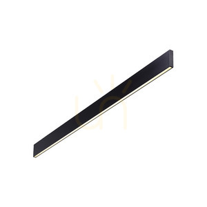 Aplică perete LED Ideallux Linus AP neagră 120 cm 4000K aluminiu 268071 small 0