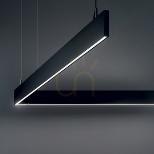 Pendul LED Ideallux Linus SP negru 120 cm 32W 3000K aluminiu 241975 small 2