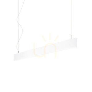 Lustră suspendată LED Ideallux Linus SP albă 120 cm 32W 3000K 241968 small 0