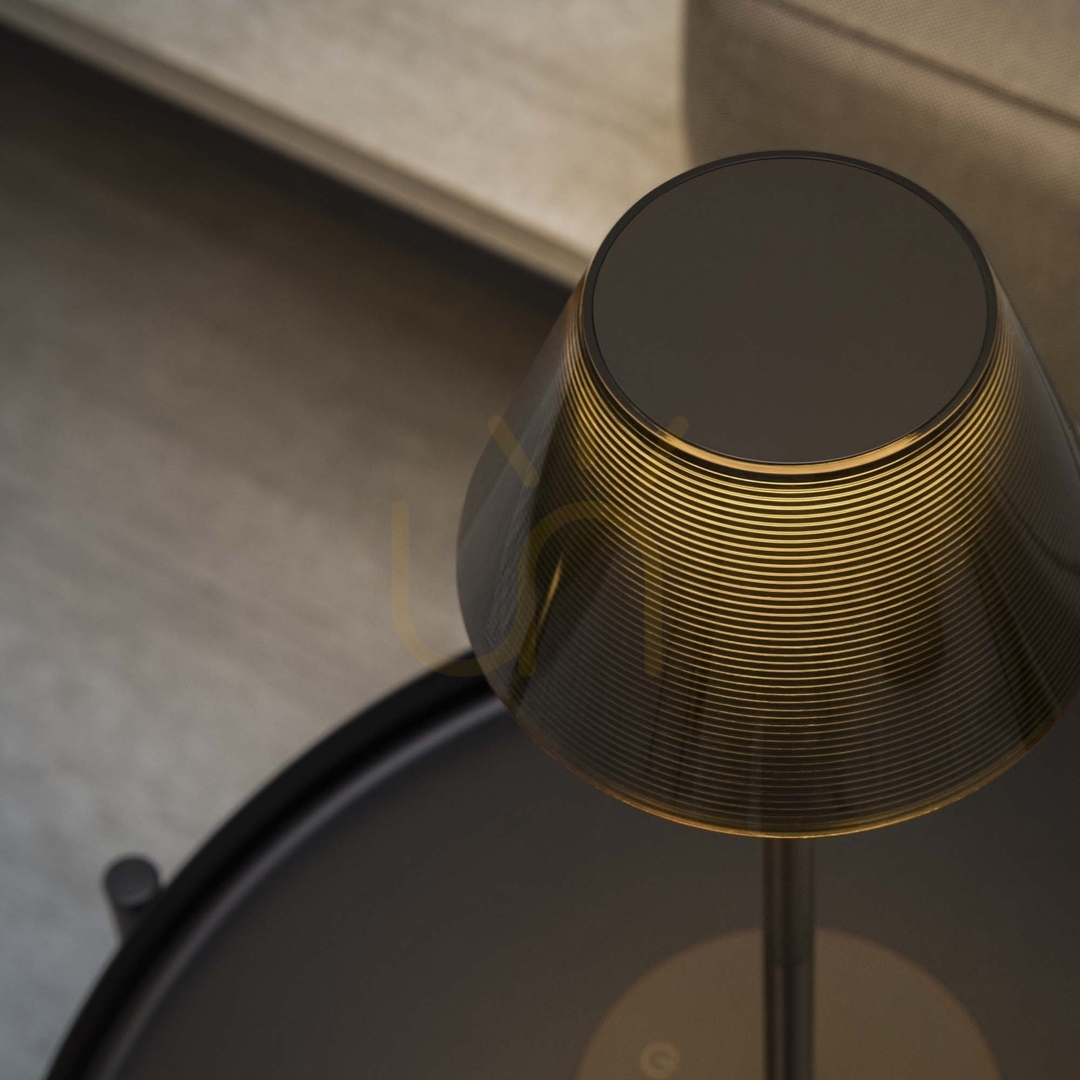 Vedere Lampă de masă portabilă Ideallux LOLITA maro IP54 LED 1.8W 286747 Lampă de masă portabilă Ideallux LOLITA maro IP54 LED 1.8W 286747