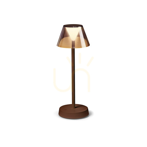 Verifica Lampă de masă portabilă Ideallux LOLITA maro IP54 LED 1.8W 286747