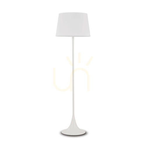 Verifica Lampă de podea Ideallux London PT1 Bianco albă textil metal 50x174 cm 110233
