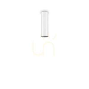 Plafonieră Ideallux LOOK PL1 H20 alb GU10 metal 20 cm 233079 small 2