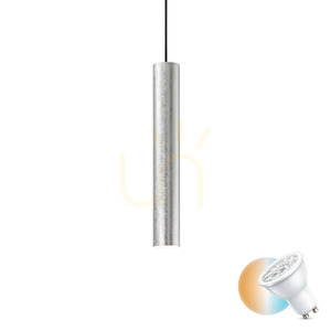 Lampa suspendată Ideallux LOOK SP1 D06 argintie metal GU10 141800 small 0