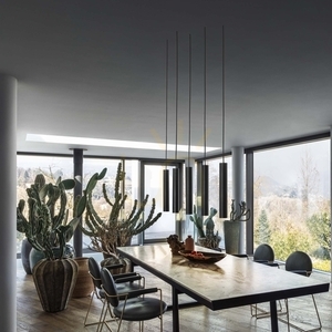 Lampa suspendată Ideallux LOOK SP1 D06 argintie metal GU10 141800 small 2