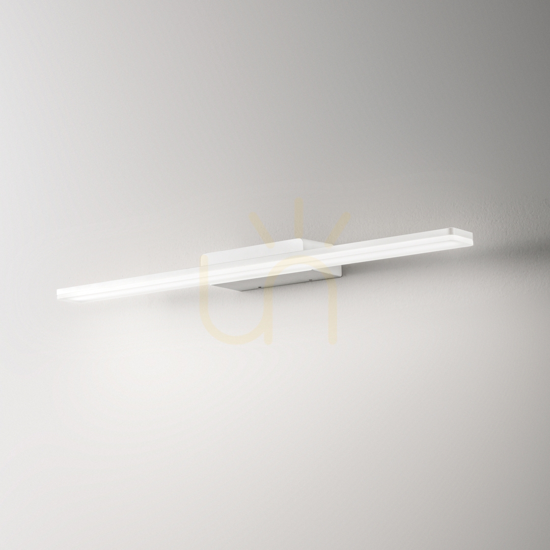 Vedere Lampă de perete exterior Ideallux MAKE-UP AP D60 alb LED 18W 287669 Lampă de perete exterior Ideallux MAKE-UP AP D60 alb LED 18W 287669