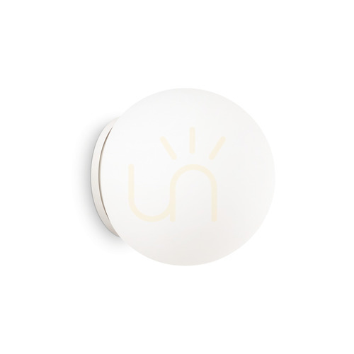 Verifica Aplică perete Ideallux MAPA BIANCO AP1 D30 albă sticlă metal 059822