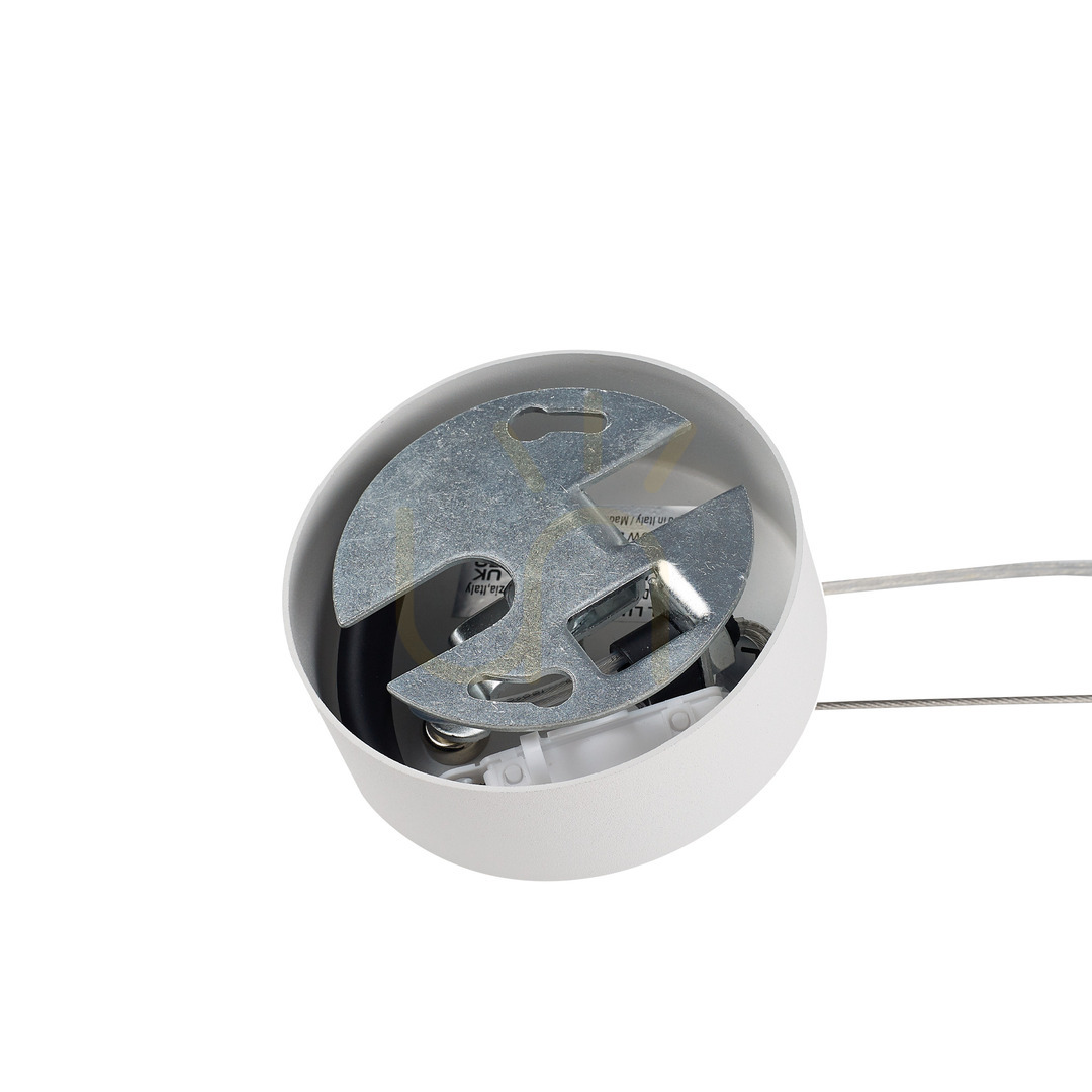 Spectacol Lampă suspendată Ideallux MAPA BIANCO SP1 D20 albă E27 009148 Lampă suspendată Ideallux MAPA BIANCO SP1 D20 albă E27 009148