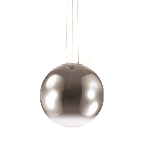 Verifica Lampă suspendată Ideallux MAPA CLEAR SP1 D50 crom sticlă E27 161327