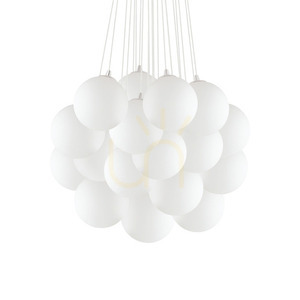 Lampă suspendată Ideallux MAPA PLUS SP22 albă 80 cm 140230 small 0