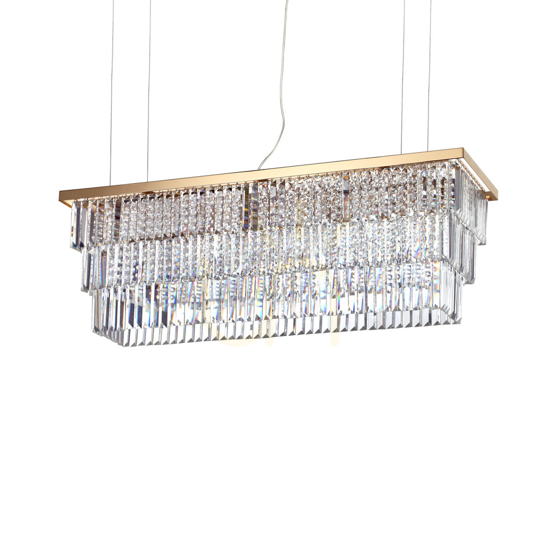 Verifica Lustră suspendată Ideallux MARTINEZ SP8 ORO aurie cristal 8xE14 103 cm 213583 Lustră suspendată Ideallux MARTINEZ SP8 ORO aurie cristal 8xE14 103 cm 213583