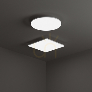 Plafon exterior LED Ideallux MIB Round alb 30 cm 3000K 18W 269115 small 1