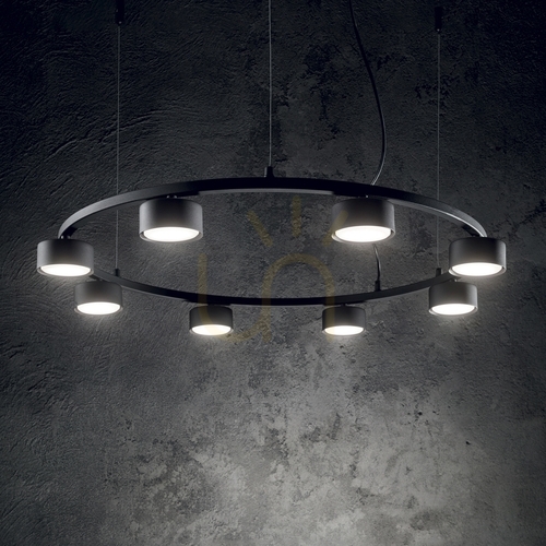Verifica Lampă suspendată Ideallux MINOR LINEAR SP6 neagră metal 115 cm GX53 235486