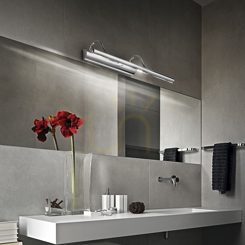 Verifica Lampă de perete Ideallux MIRROR-10 AP4 crom metal 4xG9 Ø60 cm 017303