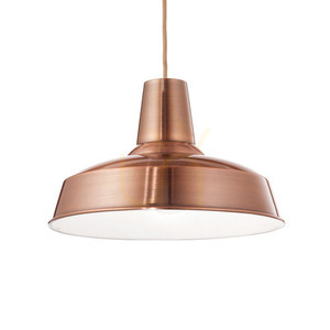 Lampă suspendată Ideallux MOBY SP1 cupru metal 35 cm E27 093697 small 0