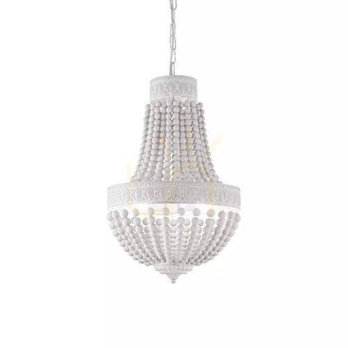 Verifica Lampă suspendată Ideallux MONET SP6 albă 6xE14 Ø50 cm 162751