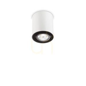 Plafoniera Ideallux MOOD PL1 D09 Round albă GU10 aluminiu 140841 small 2