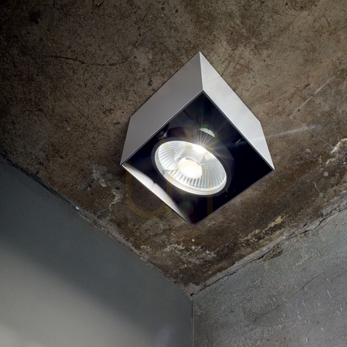 Verifica Plafond Ideallux MOOD PL1 D09 negru rotund GU10 9 cm 243924
