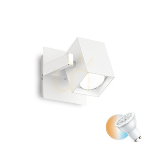 Aplică perete Ideallux Mouse AP1 Bianco albă metal GU10 073521 small 0
