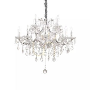 Lampă suspendată Ideallux Napoleon SP12 Cromo crom cristal 74 cm 167251 1 Lampă suspendată Ideallux Napoleon SP12 Cromo crom cristal 74 cm 167251 small 1