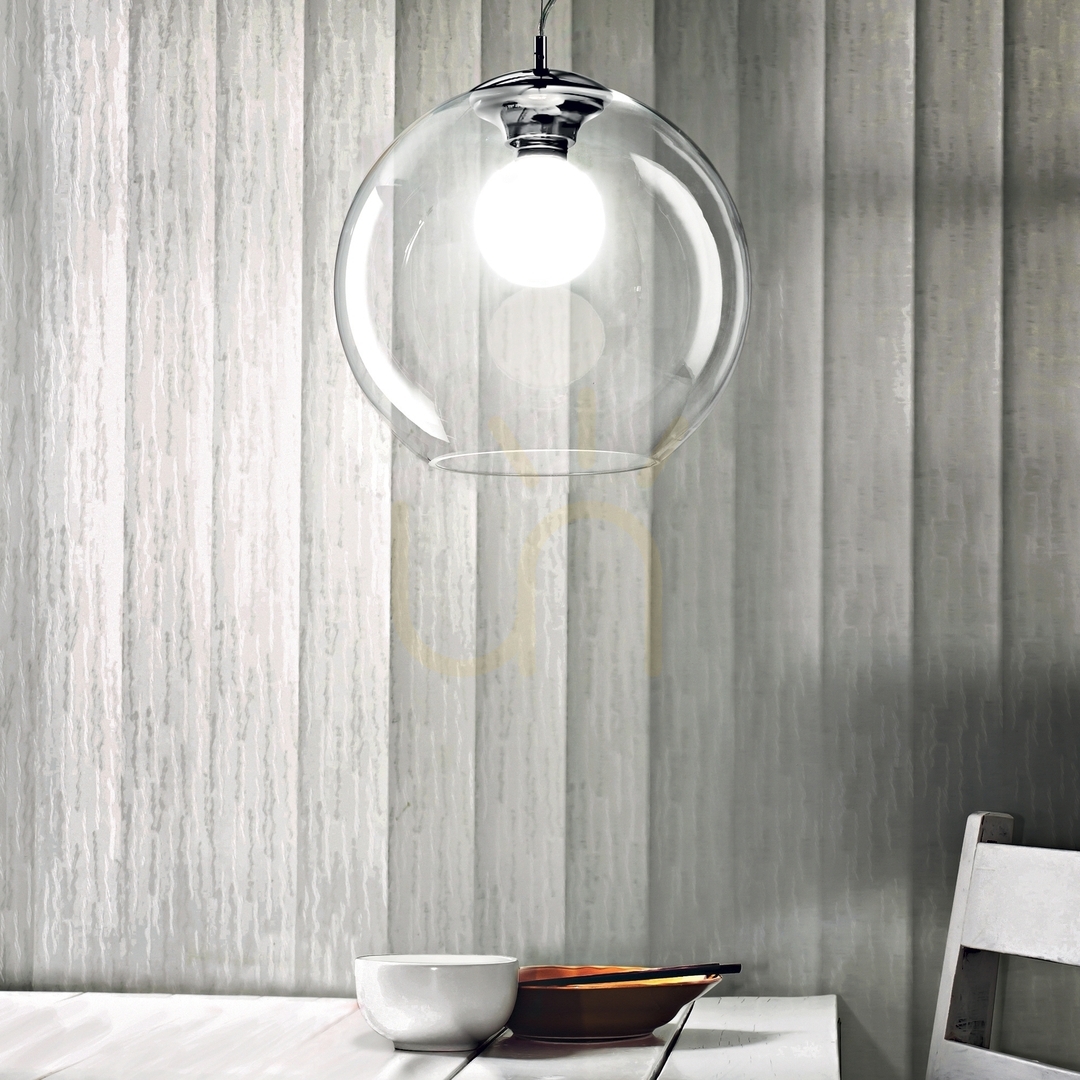 previzualizare Lampă suspendată Ideallux NEMO SP1 D40 cupru sticlă E27 40 cm 111919 Lampă suspendată Ideallux NEMO SP1 D40 cupru sticlă E27 40 cm 111919