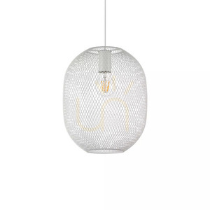 Lampa suspendată Ideallux NET SP1 D24 negru auriu metal E27 328119 small 2