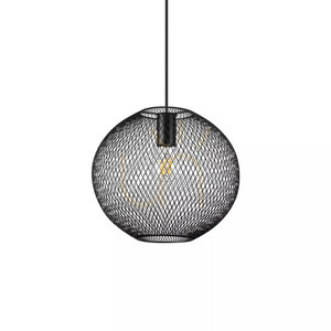 Lampă suspendată Ideallux NET SP1 D29 aurie metal 29,5 cm 313771 small 3