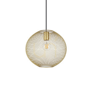 Lampă suspendată Ideallux NET SP1 D29 aurie metal 29,5 cm 313771 small 0
