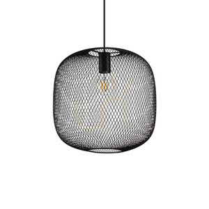 Lampă suspendată Ideallux NET SP1 D34 NERO auriu/negru metal E27 34 cm 328126 small 0