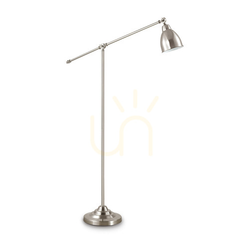 Verifica Lampă în picioare Ideallux Newton PT1 nichel metal E27 150 cm 015286