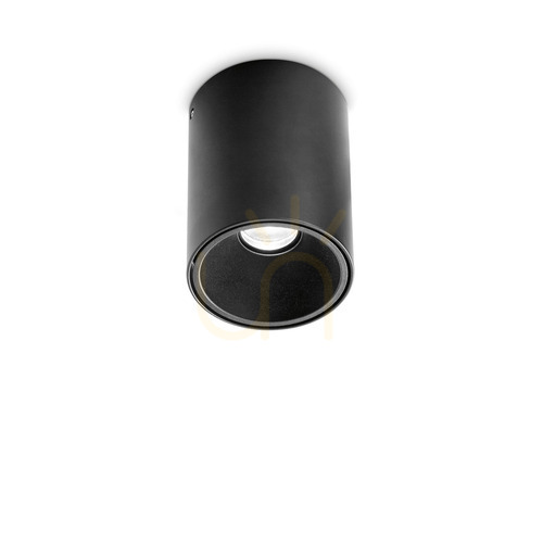 Verifica Plafon LED Ideallux NITRO PL ROUND D08 negru 10W 3000K aluminiu 206004