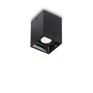 Plafoniera Ideallux NITRO 206042 negru LED 10W 3000K aluminiu 5,5 cm small 0