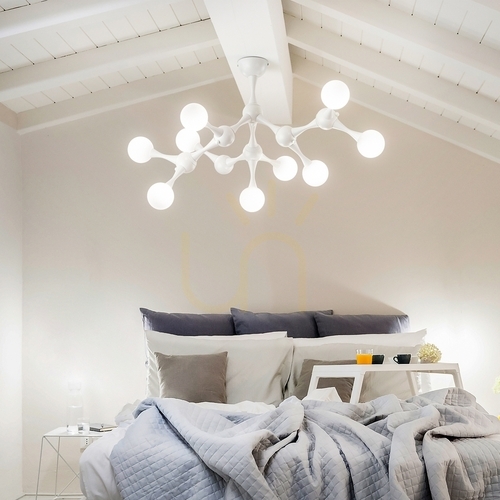 Verifica Plafonieră Ideallux Nodi PL9 Cromo crom 83 cm G9 9x15W 133393