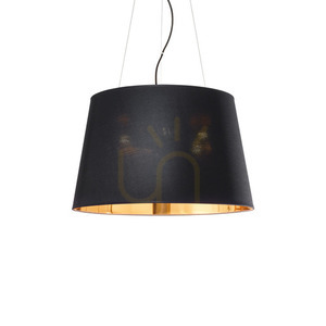 Lampă suspendată Ideallux NORDIK SP6 neagră textilă 60 cm E27 6x60W 161662 small 0