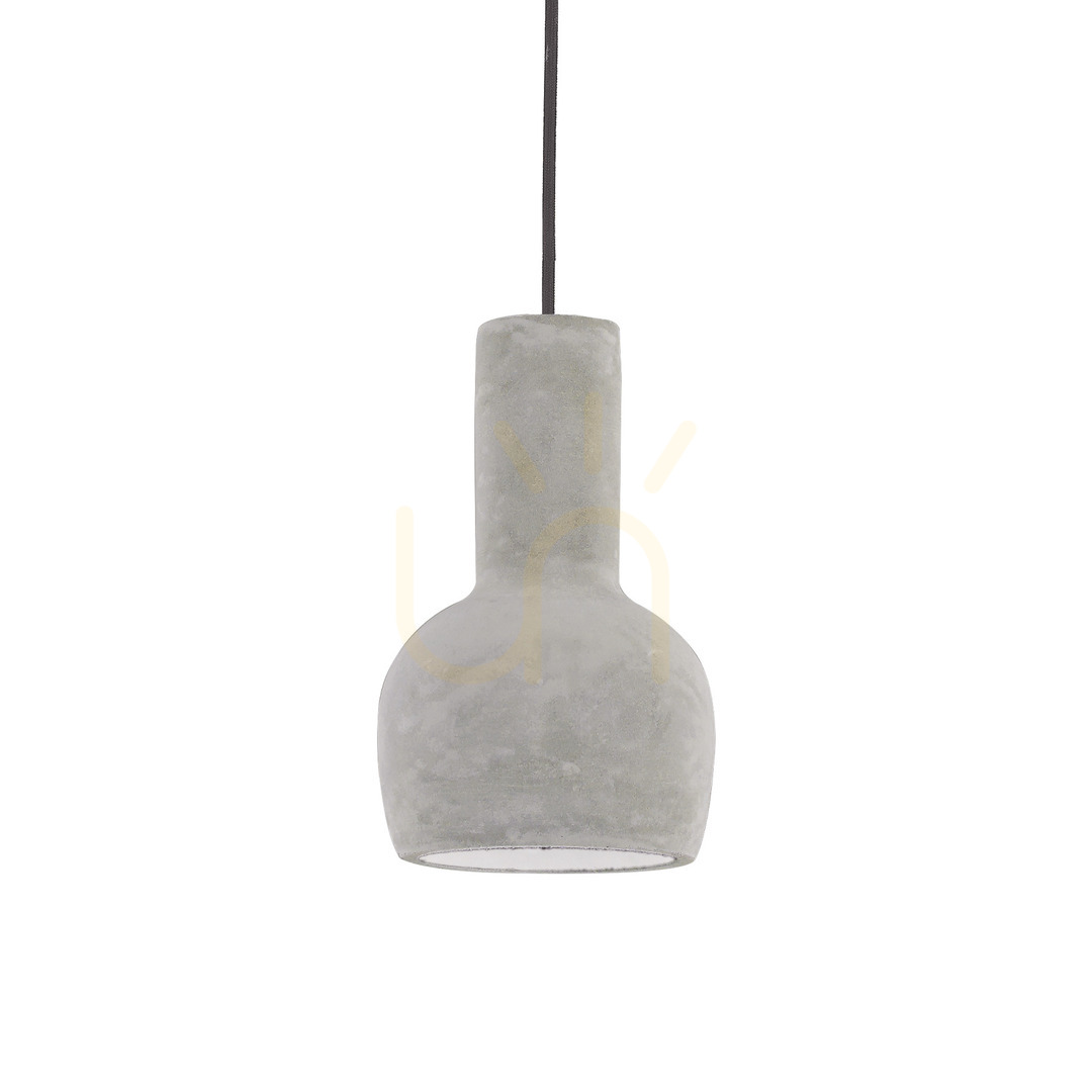 Verifica Lampă suspendată Ideallux OIL SP1 gri beton E27 14 cm 110431 Lampă suspendată Ideallux OIL SP1 gri beton E27 14 cm 110431