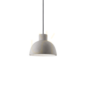 Lampă suspendată Ideallux OIL SP1 gri beton E27 20,5 cm 129082 small 0