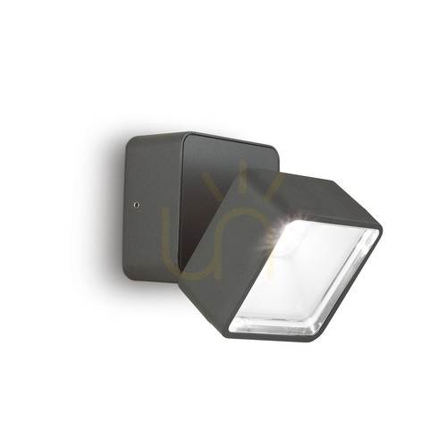 Verifica Aplică exterior Ideallux OMEGA Square antracit LED 7W 4000K IP54 285511