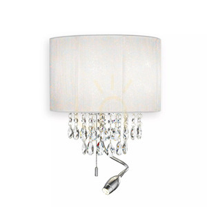 Aplica perete Ideallux OPERA AP3 albă cristal E14 068268 1 Aplica perete Ideallux OPERA AP3 albă cristal E14 068268 small 1