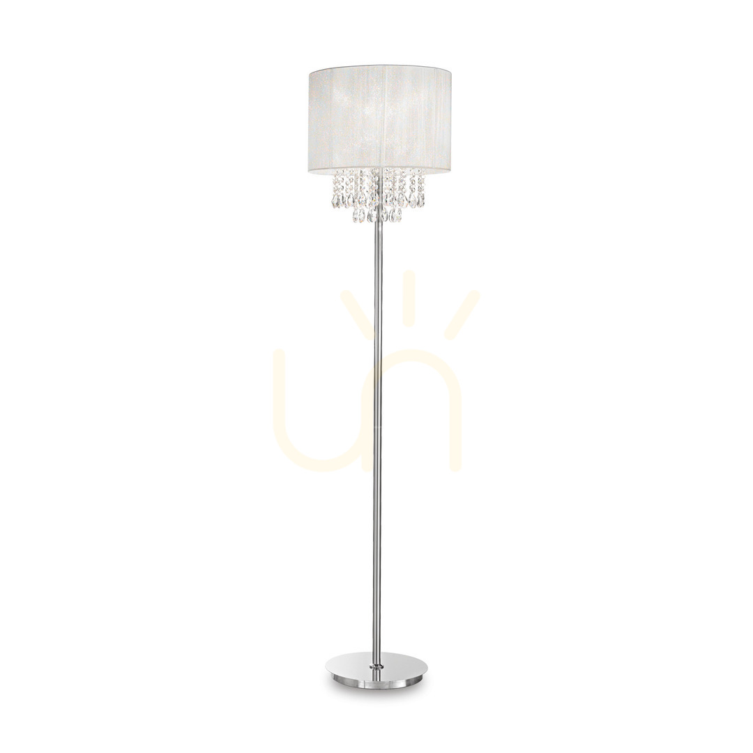 Verifica Lampadar Ideallux OPERA PT1 alb crom E27 163 cm 068275 Lampadar Ideallux OPERA PT1 alb crom E27 163 cm 068275