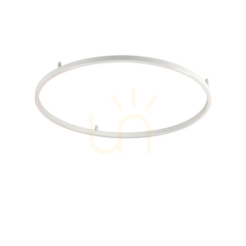 Verifica Plafonieră LED Ideallux Oracle Slim D090 albă 90 cm 3000K 53W 266015