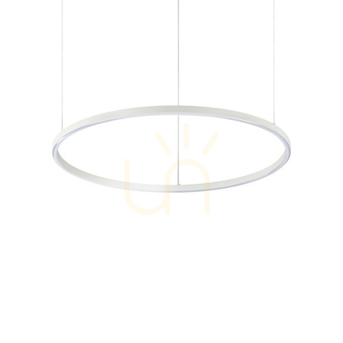 Verifica Lampă suspendată Ideallux Oracle Slim D070 albă LED 3000K DALI 304403