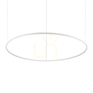 Lampă suspendată Ideallux ORACLE SLIM D150 albă LED 3000K DALI 304465 small 0
