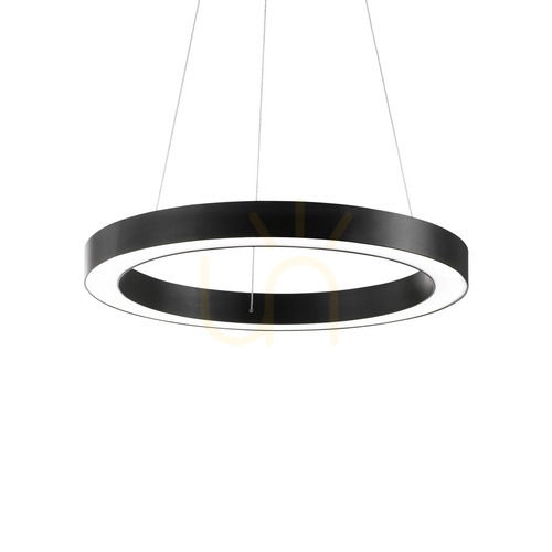 Verifica Lampă suspendată Ideallux ORACLE D60 negru LED 33W 60 cm 222103