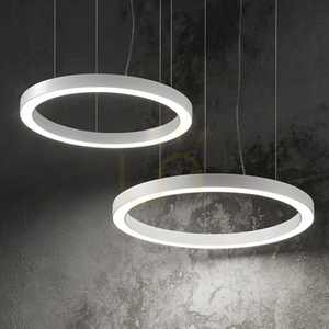 Lustră suspendată LED Ideallux Oracle SP D70 neagră 70 cm 35W 222110 small 1