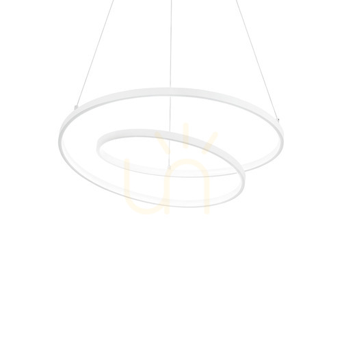 Verifica Lampă suspendată Ideallux OZ SP D60 DALI albă LED 48W 3000K 304540