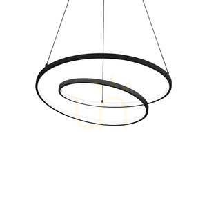 Lustră suspendată Ideallux OZ D60 neagră LED 47W 3000K 269436 0 Lustră suspendată Ideallux OZ D60 neagră LED 47W 3000K 269436 small 0