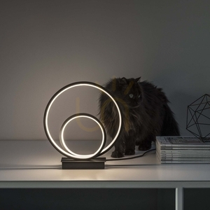 Lampă de masă Ideallux OZ LED 22W alamă 3000K 31 cm 269498 small 2
